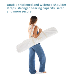 Ngoài trời cao cấp rìa Vải Mặt trời nơi trú ẩn bãi biển bóng râm Cabana với tua xách tay bằng gỗ cực bãi biển Ô Cabana lều - Product Image 6