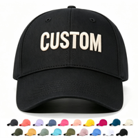 Gorra de Béisbol Personalizada con Logotipo Bordado en 2D y 3D, Gorra Deportiva Lavada al Estilo Dad Hat, de Alta Calidad, 6 Paneles, 100% Algodón, para Hombre