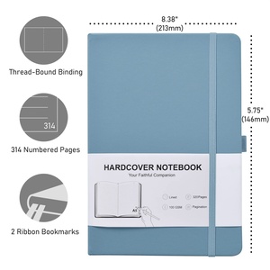 College Rulled Customizable Patterns Academic <b>Diary</b> 2026 2027 Lined PU Hardcover Agenda Planner Journal Budget Notebook - Product Image 2