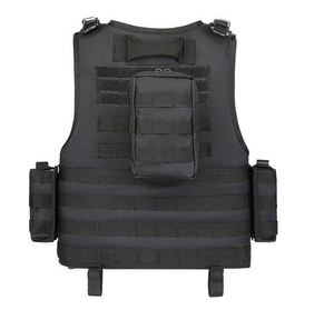 Gilet Protettivo <span class=keywords><strong>Molle</strong></span> Regolabile in Poliestere Oxford per Esterni con Sgancio Rapido per Paintballisti Shun Tai - Product Image 2