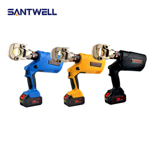 Outil de sertissage hydraulique électrique sans fil rechargeable, pince à sertir les cosses de câbles alimentée par batterie lithium 18V - Product Image 1