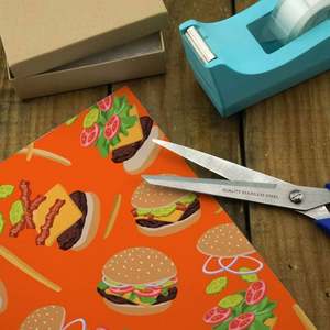 Wholesale Burger Wrapper Wrapping Paper <b>Bulk</b> Sandwich Wrapping Paper Printed Food Packing Paper - Product Image 3