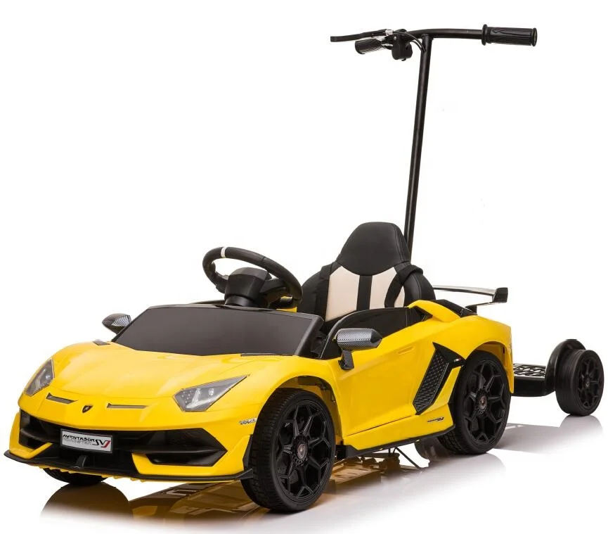 Lamborghini Aventador SVJ 電動乗用カー「直接引取歓迎」 ランボルギーニ アヴェンタドール SVJ 乗用バッテリーカー 赤/白/緑/黄