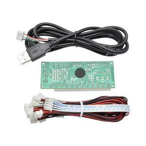 USB Arcade Joystick bảng mạch không chậm trễ Arcade USB <span class=keywords><strong>Encoder</strong></span> PC để Joystick Board Kit cho kỹ thuật số <span class=keywords><strong>Analog</strong></span> chế độ thiết bị trò chơi - Product Image 1