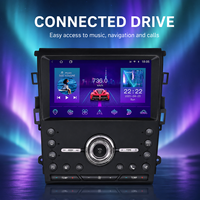 Pour Ford Fusion Mondeo 2013-2019, autoradio DVD, écran tactile, rétrofit, Mirrorlink, décodeur, 9 pouces