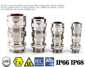 Protezione IP68 a doppia compressione in metallo impermeabile per apparecchiature automatiche connettore impermeabile connettore a vite - Product Image 4