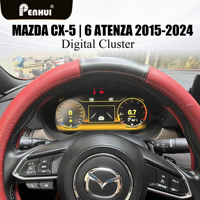 Compteur de vitesse numérique LCD Penhui pour Mazda 6 Atenza CX-5 2015-2024, écran LCD numérique avec lecteur DVD Carplay