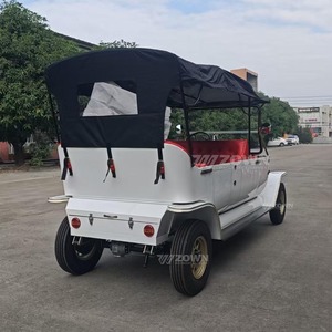 Voiture électrique vintage rétro classique européenne aux couleurs personnalisées, idéale pour les excursions en ville et les événements de mariage - Product Image 3