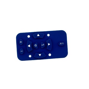 Công Nghiệp Silicone Cao Su Điều Khiển Từ Xa Với Matte Pu Lớp Phủ Dẫn Điện Màng Chuyển Đổi Bàn Phím Tùy Chỉnh Cắt Chế Biến - Product Image 1