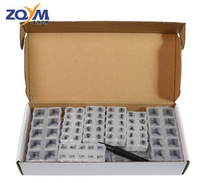 ZQYM 555 adet dizel yakıt enjektörü yedek parça şimler kitleri <span class=keywords><strong>Bosch</strong></span> Denso enjektör için conta paslanmaz çelik şimler ayarlama - Product Image 2