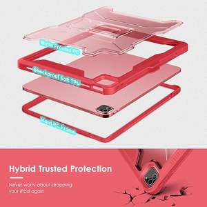 Para funda de <span class=keywords><strong>iPad</strong></span> <span class=keywords><strong>Pro</strong></span> de 13 pulgadas (M5/M4) 2025/2024, funda de <span class=keywords><strong>iPad</strong></span> Air de 13 pulgadas (<span class=keywords><strong>M2</strong></span>) 2024, protectora resistente a prueba de golpes - Product Image 3