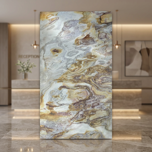 Veneer flexible thin <b>stone</b> manufacturer in India Sanjeevani White Classical <b>stone</b> veneer real <b>stone</b> Sizes 61x122cm & 122x244cm - Product Image 2