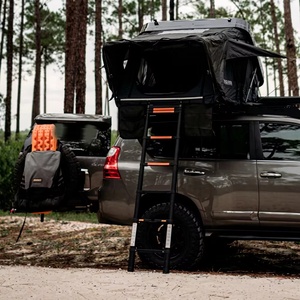 เต็นท์หลังคาอลูมิเนียมสำหรับ2-4คน4x4ออฟโร้ดแข็งเชลล์กลางแจ้งตั้งแคมป์บนหลังคารถเต็นท์เปิดด้านข้างแบบฝาพับเต็นท์หลังคา RTT สำหรับรถยนต์ - Product Image 1