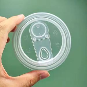Fournisseur RTS – Prix de Gros – Couvercles Multifonctionnels Réutilisables en PP de 90 mm pour Smoothies, Bouteilles de Café Boba – Écologiques et Portables - Product Image 1