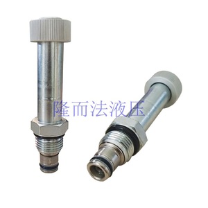 Vanne à cartouche filetée hydraulique LSV08-22-M, port 3/4 po, bidirectionnelle, normalement fermée, commande manuelle - Product Image 2
