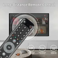RC833 GUB1 pour remplacement de la télécommande vocale TCL QLED Smart TV avec boutons YouTube NETFLIX PrimeVideo 65C845