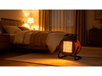 Chauffage industriel PTC à fil métallique haute puissance 3000W à économie d'énergie pour usage domestique, serres, élevages et couvaison, couverture de 249 pieds
