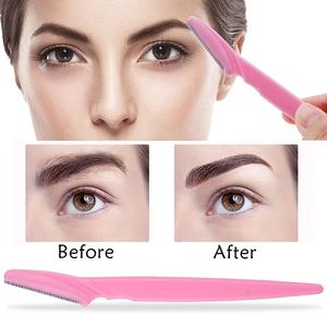 Suministros de tatuaje al por mayor 3 unids/pack cuchillo raspador de acero inoxidable <span class=keywords><strong>precio</strong></span> bajo cuchilla de afeitar para <span class=keywords><strong>cejas</strong></span> recortador de <span class=keywords><strong>cejas</strong></span> - Product Image 5