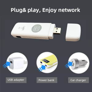 Xe wifi ăng-ten Hot Sản phẩm bán chạy mạng di động thẻ Sim mở khóa UFi di động USB U6 modem 4 gam Dongle Mini Router - Product Image 5