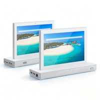 Tablette Android tactile capacitif 10 points, 10,1 pouces, double écran, RK3568, Android 13, avec RJ45, WIFI6, USB, carte TF
