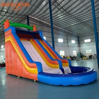 Toboggan gonflable personnalisé, toboggan pour parc d'attractions pour enfants