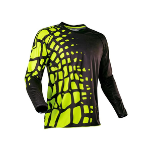 Maillot de BMX personnalisé de haute qualité, en polyester, vêtements de sport, course de motocross, manches longues, extensible, respirant - Product Image 1