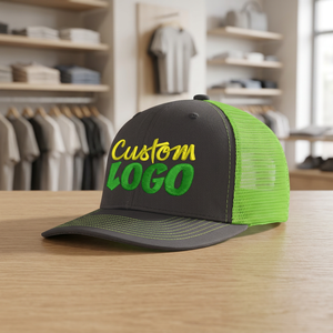 Casquette brodée personnalisée Chapeaux de camionneur pour hommes Casquette en maille réglable Snapback pour l'extérieur Casquette de baseball OEM Chapeau de sport du Vietnam - Product Image 1