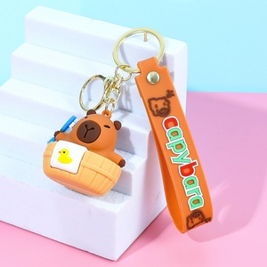 Nouvel arrivage de <span class=keywords><strong>porte</strong></span>-clés de poupée Capybara pour étudiant sac à dos <span class=keywords><strong>personnalisé</strong></span> <span class=keywords><strong>porte</strong></span>-clés Capybara <span class=keywords><strong>porte</strong></span>-clés de dessin animé 3D - Product Image 6