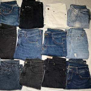 Jeans de Mujer de <span class=keywords><strong>Segunda</strong></span> <span class=keywords><strong>Mano</strong></span> <span class=keywords><strong>C25</strong></span>, Modernos, Cómodos y Económicos, en Varios Tamaños, Lavados y Corte Popular - Product Image 3