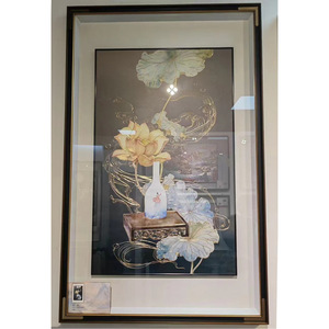 Hongzun Corner Pad Gold <b>Plastic</b> Anti Scratch For Picture Frame Furniture <b>Edge</b> Protection Strong Adhesion - Product Image 3