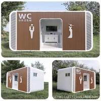 Toilettes mobiles écologiques en acier galvanisé de la marque Jiaxin, garantie 1 an, pour camping et zones touristiques