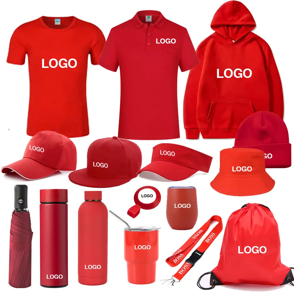 Personalisiertes werbegeschenk-Geschenkset oder geschäfts-Tote-Bag mit Kappe individueller Luxusgeschenk mit Logo
