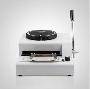 Máquina Manual de Grabado en Relieve para Tarjetas de PVC DMJ-72A, Impresora de Grabado en Relieve de 1-12 Líneas para Tarjetas VIP - Product Image 2