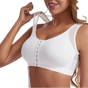 Ropa Interior Deportiva de Alta Calidad para Mujer, Estilo Europeo y Americano, con Cierre Frontal, Talla Grande, Casual, con <span class=keywords><strong>Push</strong></span>-<span class=keywords><strong>Up</strong></span>, <span class=keywords><strong>Sin</strong></span> Aro - Product Image 4