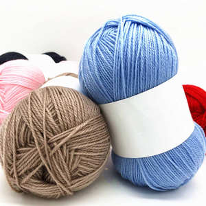 100g / Bol Regenboog Segmentgeverfd Garen 3-draads DIY Handgebreid Trui Hoed Sjaal Acryl Garen 100% Haakwerk 100g Zacht - Product Image 5