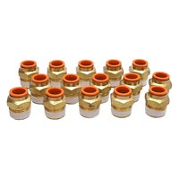 Banyak stok 15 Kq2h13-37as Pneumatic Brass Fitting o1/2" One-touch, 1/2" Npt Male Baru, Asli, Tersedia, dengan Garansi Satu Tahun.