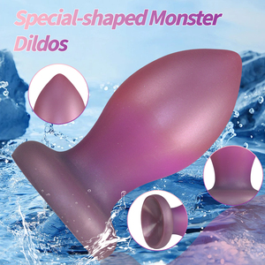 Giocattoli Anali in Silicone, Palline Anali per Massaggio, Giocattoli per Adulti di Varie Dimensioni, Plug Anale Morbido e Grande, Giocattoli Sessuali per Donne e Uomini - Product Image 2