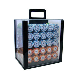 Porte-jetons en acrylique, étuis pour jetons de poker, supports, plateau en plastique transparent - Product Image 5