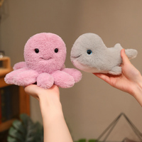Jouet en peluche interactif personnalisé pour animaux de compagnie, nouveau design, requin, tortue marine, vente en gros