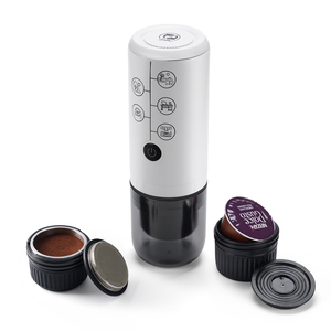 <span class=keywords><strong>Cafetera</strong></span> Espresso Automática Portátil de 2600 mAh, 80+ Extracciones, 17 Bares de Presión, para Camping y Oficina, Doble Uso - Product Image 1