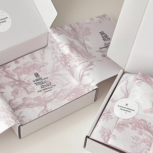 Anti-Static <strong>Tissue</strong> Paper With <strong>Custom</strong> Printing For Delicate Fabric Wrapping Recycled Protective - Product Image 2