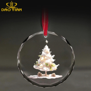 Vente en gros de décorations de Noë<span class=keywords><strong>l</strong></span> en cristal K9 3D de 60/80 mm - Décoration suspendue festive pour <span class=keywords><strong>arbre</strong></span> de Noë<span class=keywords><strong>l</strong></span>, maison, bureau (cadeau de Noë<span class=keywords><strong>l</strong></span>) - Product Image 2