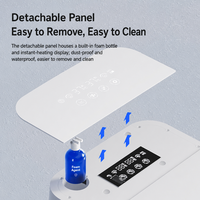 Nouvel arrivage : WC intelligent monobloc de luxe avec bidet intégré, chasse d'eau automatique, bidet électrique intelligent, WC intelligent pour projets