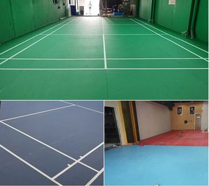 Campo da Badminton e tappetino da tennis pavimentazione in plastica per interni/tennis campo da paddle/pavimento sportivo in pvc pavimento futsal - Product Image 2