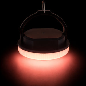 Lampe de camping solaire avec batterie rechargeable 18650 intégrée, fonction de banque d'alimentation, sortie USB pour charger le téléphone, lampe de tente magnétique d'urgence - Product Image 1