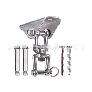 Eda Stainless Steel 360 Degree Rotating <b>Hanging</b> <b>Bracket</b> For Swing Yoga Hammock - Product Image 5