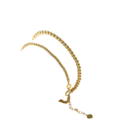 Bracelets à breloques en or 14 carats avec diamants sertis clos, délicats, pour femmes et enfants, bijoux de mode de marque, minimalistes, inaltérables