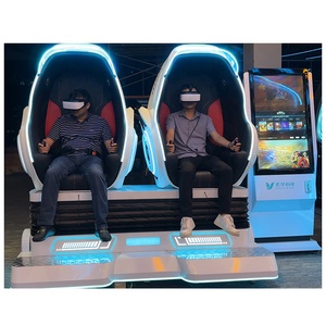 جهاز محاكاة سينما <span class=keywords><strong>9D</strong></span> <span class=keywords><strong>VR</strong></span> <span class=keywords><strong>VR</strong></span> <span class=keywords><strong>VR</strong></span> (مقاعد مزدوجة) مع جهاز واقع افتراضي داخلي بانورامي