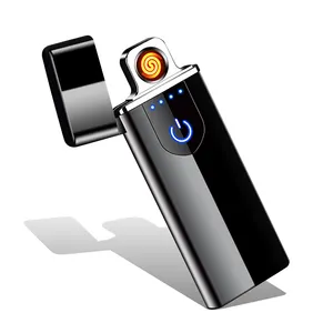 High Quality New Style usb charged Rechargeable USB Electric Cigarette Lighter With Power Show