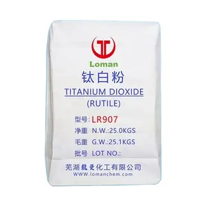 Rutile titanium dioxide prepared by chlorination method for processing plastic PVC materials, etc